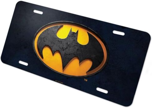 The Flash Batman Logo Novelty Metal Vanity Tag License Plate in Kuwait