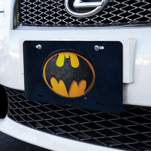 The Flash Batman Logo Novelty Metal Vanity Tag License Plate in Kuwait