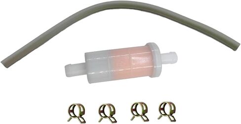 32-858104K08 Outboard Fuel Line 5/16" 10 Ft Hose Kit Compatible with Yamaha Marine Johnson Mercury Outboard 4 hp-200 hp Includes Primer Bulb Tank Quick Female Connector 35-816296-4 Fuel Filter in Kuwait