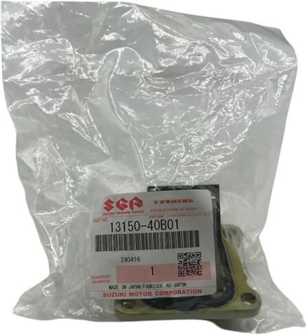 حزمة واحدة Cyclemax متوافقة مع سوزوكي 1987-06 LT80 LT 80 QUADSPORT ATV ​​REED VALVE ASSEMBLE 13150-40B01 تحتوي على مجموعة صمامات REED واحدة وقمع in Kuwait