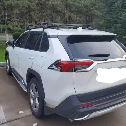 2PCS (Black) Cross Bars Roof Rack Cargo Rack Luggage Bars Fits for Toyota Tundra 2022-2026 Roof Racks Aluminum Crossbar Roof Rail Bar in Saudi Arabia