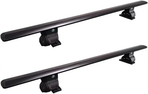 2PCS (Black) Cross Bars Roof Rack Cargo Rack Luggage Bars Fits for Toyota Tundra 2022-2026 Roof Racks Aluminum Crossbar Roof Rail Bar in Saudi Arabia