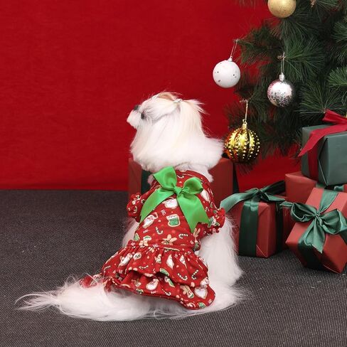 CuteBone Dog Dress Girl Puppy Skirt Cat Outfit Pet Clothes for Small Dogs Costume Birthday Gift DR27S in Saudi Arabia