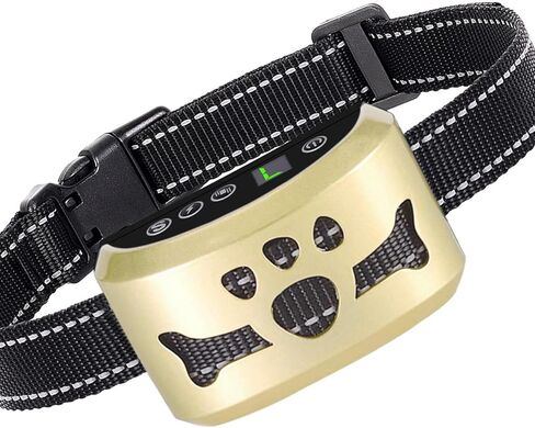 Dog Bark Collar, Anti Bark Collars for Large Medium Small Dogs with 7 Level Sensitivity Adjustable and 4 Stop Barking Modes, Rechargeable Bark Collar No Shock for Dogs with Beep Vibration Shock in Saudi Arabia