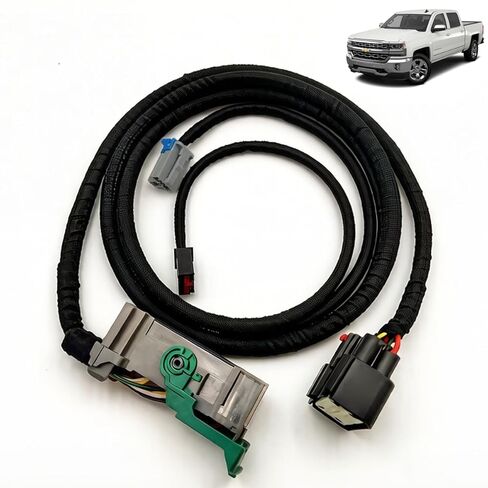 16-Pin Center Console Conversion Harness for Chevy Silverado & GMC Sierra 2016-2019, Jump Seat to Full Console Wiring Adapter, Plug & Play, Supports Wireless Charging in Saudi Arabia