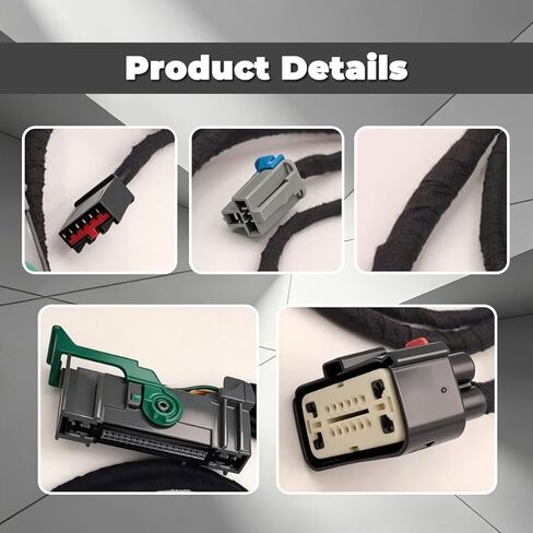 16-Pin Center Console Conversion Harness for Chevy Silverado & GMC Sierra 2016-2019, Jump Seat to Full Console Wiring Adapter, Plug & Play, Supports Wireless Charging in Saudi Arabia