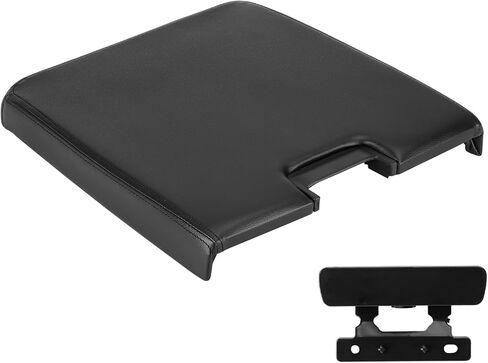 Center Console Lid Cover Armrest Box Cover Black Fits for Chevy Avalanche 2007-2013 in Saudi Arabia