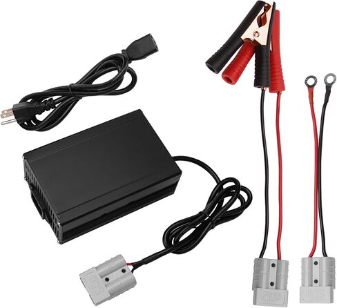 LiFePO4 Battery Charger 14.6V 20A, LiFePO4 Battery Charger with Anderson Connector, Built-in Cooling Fan for Lead-Acid & Lithium Batteries in Saudi Arabia