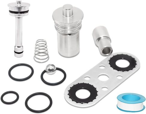STL010 Transmission Cooler Flow Bypass Valve & Gasket and Transmission Cooler Barbell Upgrade Kit for GM 6L80/6L90/8L80/8L90E/10L90 (2014-Up) - Superior Sure Cool System Replacement in Saudi Arabia