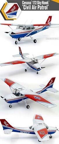 Academy 172 Skyhawk “Civil Air Patrol" 1/48 Plastic Model Kit #12367 in Kuwait