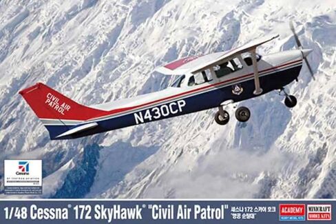 Academy 172 Skyhawk “Civil Air Patrol" 1/48 Plastic Model Kit #12367 in Kuwait