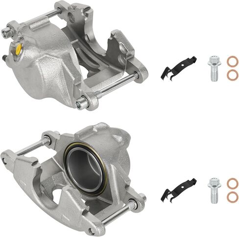 18-4126 18-4127 Front Disc Brake Caliper Assembly for Cadillac and Chevy 1987-1992 Brougham, 1992-1996 Commercial Chassis, 1993-1996 Fleetwood, 1979-1986 C10 C20 in Kuwait