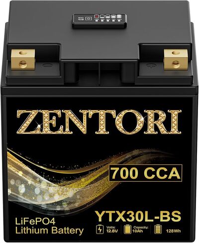 YTX30L-BS 700CCA 10AH LiFePO4 بطارية ممتازة عالية الأداء تحل محل YIX30L-BS GYZ32HL YB30L-BS، لـ Harley Polaris Can-Am UTV jetski PWC in Saudi Arabia