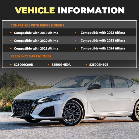 مشغل مزلاج قفل الباب الخلفي الأيسر والخلفي الأيمن متوافق مع 2019-2024 Altima 825006CA0B 825009HE0A 825009HE0B in Kuwait