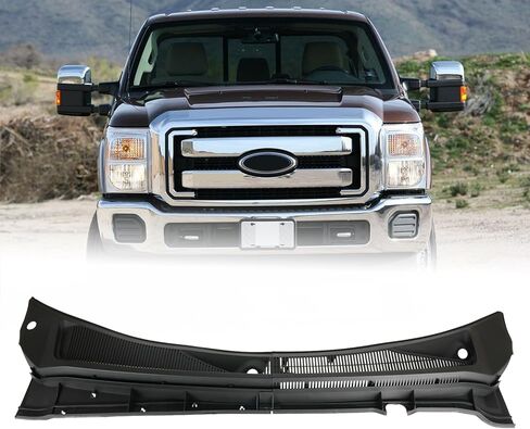 زوج لوحة غطاء القلنسوة لممسحة الزجاج الأمامي تناسب 2011-2016 Ford F250 F350 F450 F550 لوحة إدخال الشبكة الأمامية فائقة التحمل F-250 الجانب الأيسر والأيمن BC3Z-25022A69-AA BC3Z-25022A68-AA in Kuwait