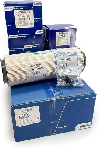 PACCAR 1718534 Filter Service Kit – MX-13 – Oil, Fuel & Element Filters with Plug in Kuwait