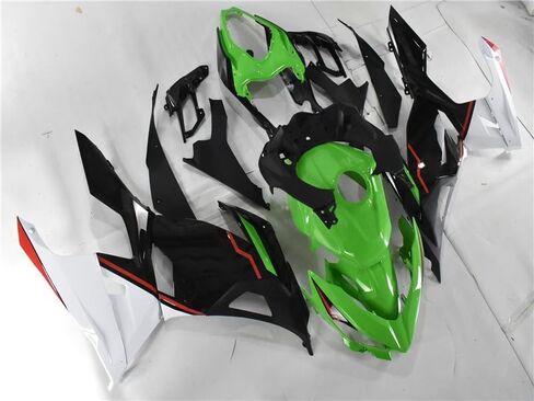 MC Green White Black Fairing Fit for Kawasaki Ninja 2018 2019 2020 2021 2022 2023 EX400 400R Injection Mold ABS Plastics New Bodywork 18 19 20 21 22 23 M42 in Saudi Arabia