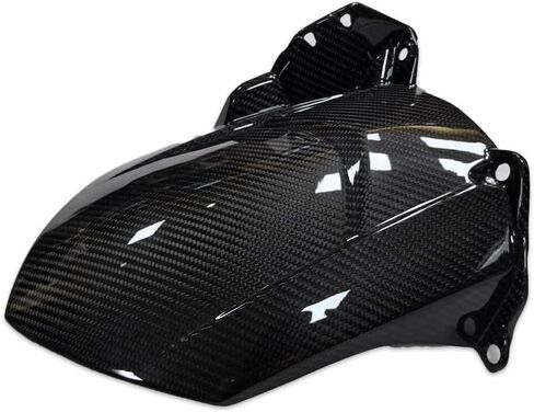 مخزون أمريكي 100% حقيقي 3K من ألياف الكربون الخلفية هوجر درابزين مناسب لياماها 2007 2008 YZF R1 YZF1000 نسيج قطني لامع in Kuwait