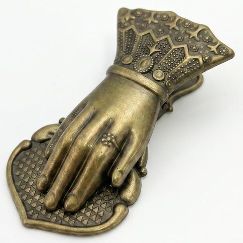 Vintage Lady's Hand Shaped Metal Paper Clip, Journal Clip Planner Book Decorative Clip Traveler's Notebook Accessories Clamp for Journaling Scrapbook Home Office in Kuwait