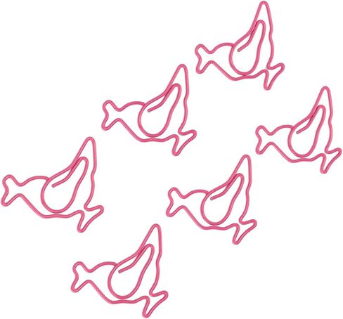 100pcs Cute Reusable Paper Clips Chick Shape Animal Paper Clips Iron Wire for School Office in Kuwait