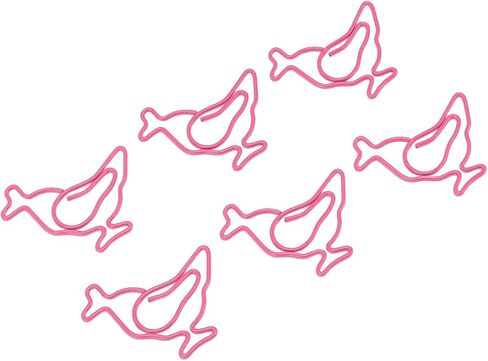 100pcs Cute Reusable Paper Clips Chick Shape Animal Paper Clips Iron Wire for School Office in Kuwait