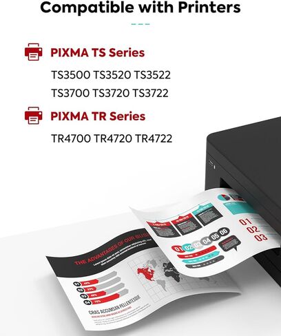 TESEN PG-275XL CL-276XL Replacement for Canon Ink 275 and 276 PG275 CL276 275XL 276XL Ink Cartridge Combo Pack for PIXMA TR4720 TS3522 TS3500 TR4700 TR4722 TS3720 Printer Ink Cartridge(Color,1 Pack) in Saudi Arabia