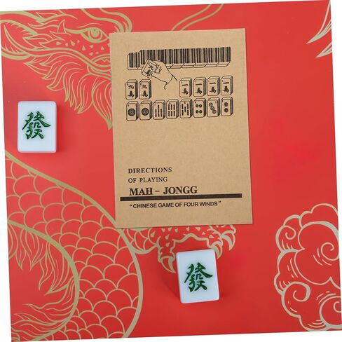 BESPORTBLE Antique Style Mahjong Rule Book Detailed Instructions Strategies for Chinese Mahjong in Kuwait