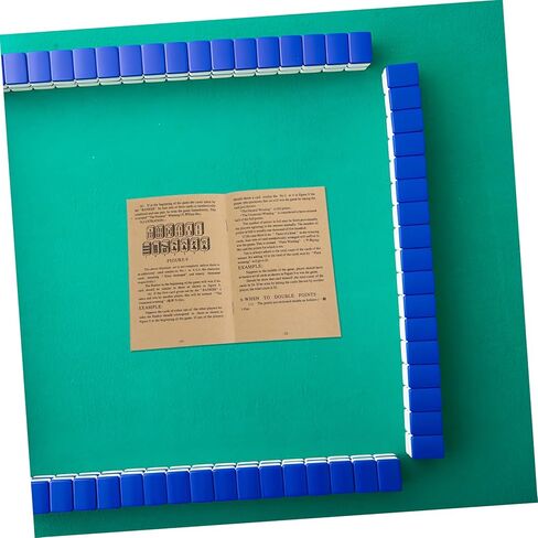 BESPORTBLE Antique Style Mahjong Rule Book Detailed Instructions Strategies for Chinese Mahjong in Kuwait