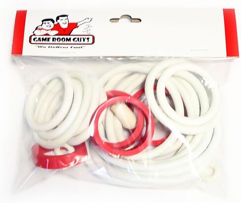 Game Room Guys Gottlieb Big Hit Pinball White Rubber Ring Kit in Saudi Arabia