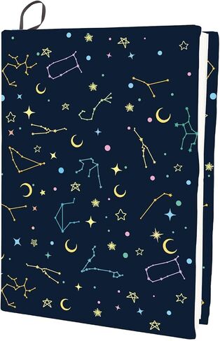 CRASPIRE Fantasy Book Cover Fabric Book Sleeve Polyester Western Dragon Cartoon Animation Stretchable Washable Reusable Notebook Protector for Book Lover Hardcover Paperback Textbook in Kuwait