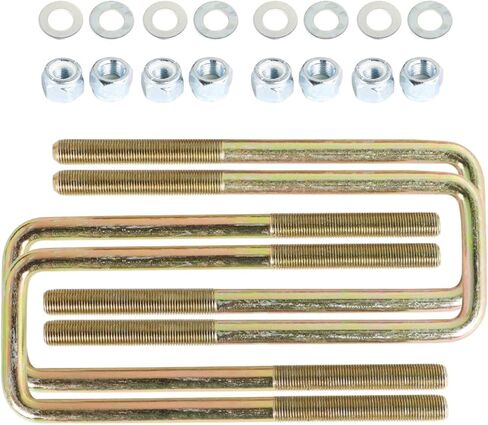 waltyotur 4 Rear Lift Blocks Kit w/Ubolts Replacement for Chevy Silverado GMC Sierra 1500 2007-2018 810040 in Kuwait
