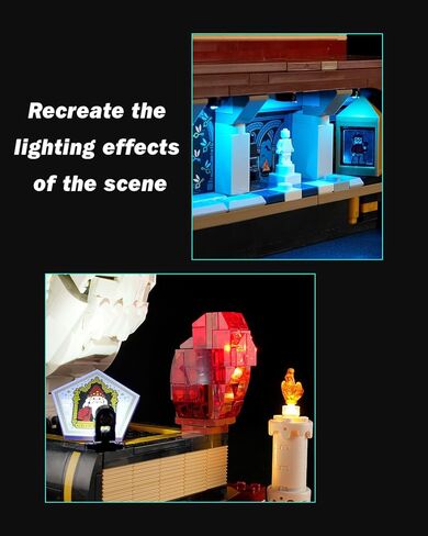 Light Kit for Lego Sorcerer’s Stone 76466 Set, Compatible with Lego 76466 Building Blocks Model(Not Include Blocks Set) in Saudi Arabia