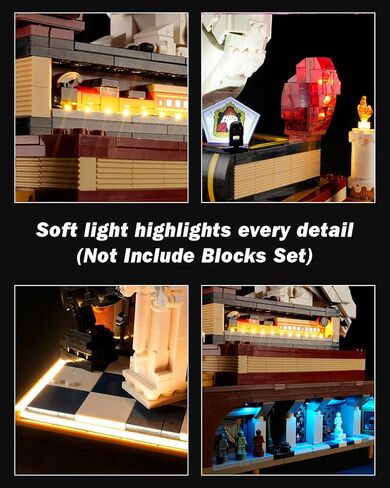 Light Kit for Lego Sorcerer’s Stone 76466 Set, Compatible with Lego 76466 Building Blocks Model(Not Include Blocks Set) in Saudi Arabia