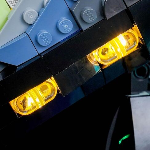 مجموعة مصابيح LED مطورة متوافقة مع مجموعة البناء LEGO x Nike Air Max 95، زخرفة الأضواء متوافقة مع LEGO 43025 (النموذج غير متضمن) in Kuwait