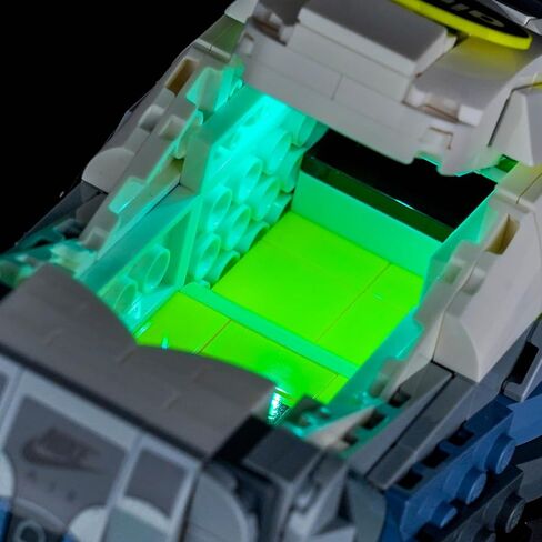 مجموعة مصابيح LED مطورة متوافقة مع مجموعة البناء LEGO x Nike Air Max 95، زخرفة الأضواء متوافقة مع LEGO 43025 (النموذج غير متضمن) in Kuwait