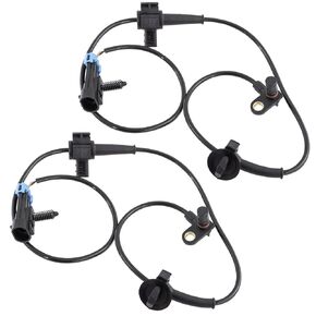 TRQ Rear ABS Wheel Speed Sensor Set Compatible with 2007-2014 Cadillac Escalade Escalade ESV 2007-2013 EXT Chevrolet Avalanche Suburban 1500 Tahoe GMC Yukon Yukon XL 1500 in Kuwait