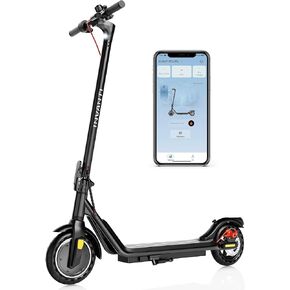 INVANTI E20 Adult Electric Scooter with Smart APP, Max 19 Miles & 18 MPH,350W Motor, 8.5" Solid Tires, Dual Brakes & Cruise Control, Foldable and Portable Commuter Electric Scooter for Adults in Saudi Arabia