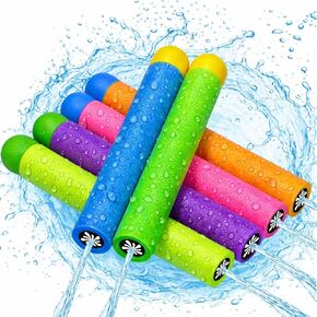 6-Pack Water Blaster Set, Summer Blasters Squirt Guns for Kids Outdoor Swimming Pool, Backyard, Beach Game Water Fighting Play Toys in Saudi Arabia