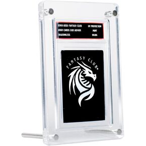 FANTASY CLUB | 3x3 Acrylic Graded Card Slab Stand – Display 9 PSA/CGC Slabs with Optical Clarity and 99+% UV Protection | Seamless Frame with Clean Grid Layout | Elevate Your Graded Collection in Saudi Arabia