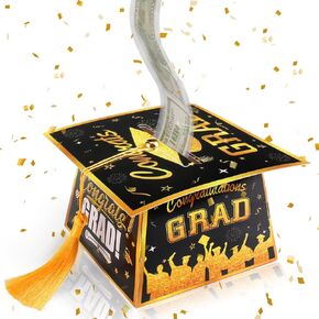 CHUN-YAN 2026 Graduation Money Box for Cash Gifts - Graduation Gift Box 2026 for High School College - Grad Money Holder with Pull Out Tassel for Grad Party Decorations Supplies in Saudi Arabia