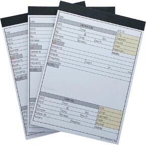 VFR/IFR Flight Notepad - Structured Aviation Notepad Set (3 Pack) in Kuwait