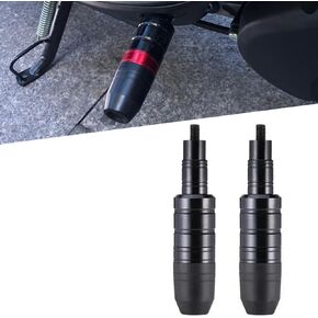 2 PCS Motorcycle Frame Sliders for Honda CMX Rebel 2015-2023, Exhaust Anti Crash Falling Bar Protector, Anti-Fall Stick Engine Guard Pads, Motorcycle Accessories,A Black in Saudi Arabia