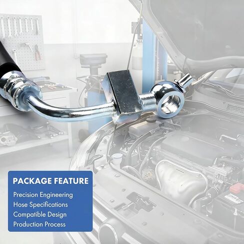 Sorello Power Steering Pressure Hose Line Assembly Compatible with Nissan Altima 2007-2012, 2.5L, Pump To Rack, with O-ring & Bushing & Washer, Replace 49720JA000 in Saudi Arabia