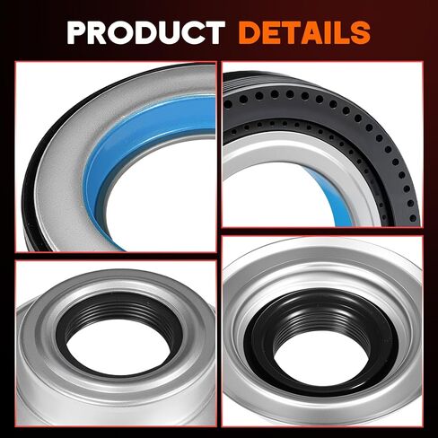 Front Axle Knuckle Vacuum Seals & Hub O-Rings & Tube Dust Seals Kit Compatible with Ford Super Duty 2005-2019 F250 F350 F450 F550 With Dana Super 60 Replace#2017426,2014835,54983 in Kuwait