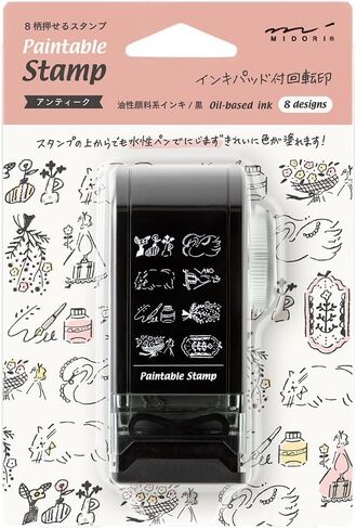 Midori 35586006 Rotating Stamp Dial Whiskey Pattern in Kuwait