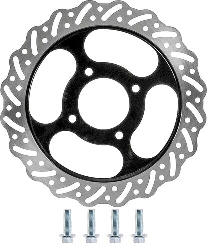 240mm 9.45" Front Brake Disc Rotor with Bolts for Motorcycle Dirt Pit Bike 16"-19" Wheels ATV Quad UTV Go Kart 125cc 150cc 160cc 200cc 250cc 300cc 350cc in Kuwait