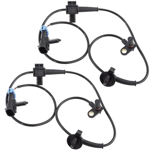 TRQ Rear ABS Wheel Speed Sensor Set Compatible with 2007-2014 Cadillac Escalade Escalade ESV 2007-2013 EXT Chevrolet Avalanche Suburban 1500 Tahoe GMC Yukon Yukon XL 1500 in Kuwait