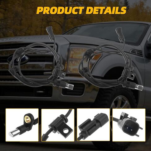 2PC Front ABS Wheel Speed Sensors Compatible with Ford F250 F350 F450 F550 F-350 F-450 F-550 Super Duty 2011-2016 6.2L 6.7L 6.8L,Replace BC3Z2C204A, BC342C204EC, ALS2081 in Saudi Arabia