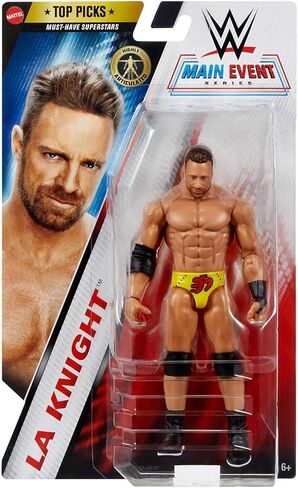 WWE Top Picks LA Knight Action Figure, 6-inch in Kuwait