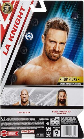 WWE Top Picks LA Knight Action Figure, 6-inch in Kuwait
